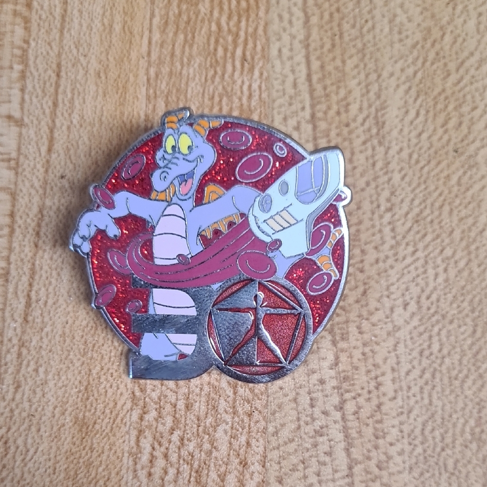 2012 Disney Epcot 30th Anniversary Figment Wonders Of Life Pin